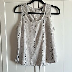 Banana Republic Petite S Tank with Keyhole back